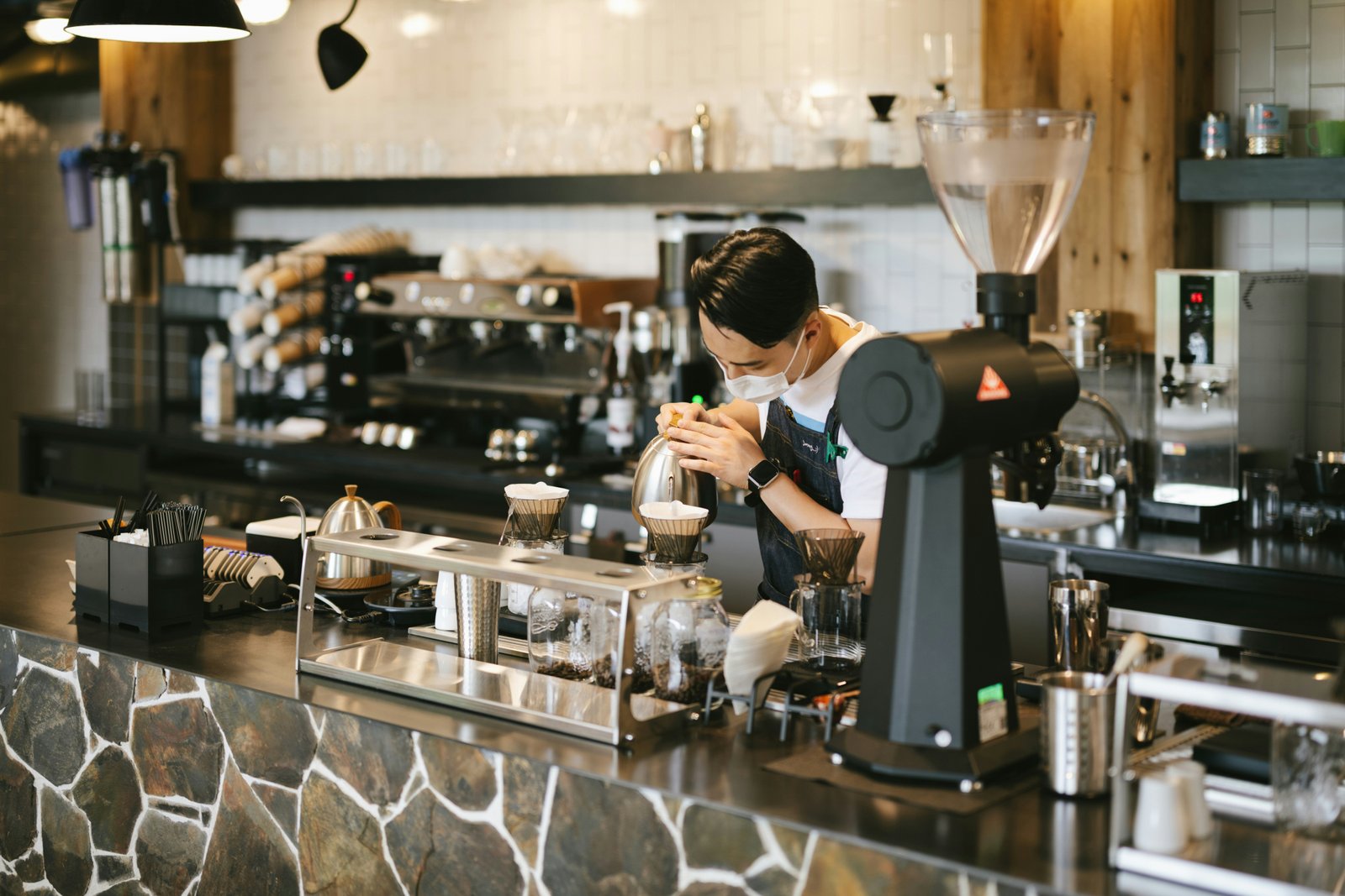 Cafe interior